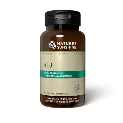 Nature's Sunshine, Kosher AL-J (ALJ), Herbal Combination - 100 Tablets