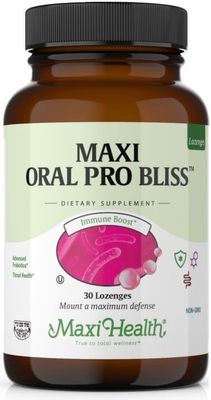 Maxi Health, Kosher Oral Pro Bliss, Probiotic Chewable, Bubble Gum Flavor - 60 Lozenges
