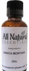 All Natural, Kosher ARNICA MONTANA, Homeopathic 200c- 400 Pellets