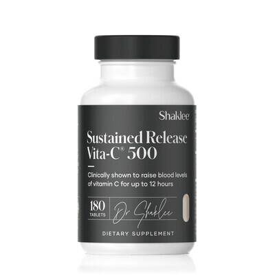 Shaklee, Kosher Sustain Release, Vita C 500mg (Vitamin C) - 180 Tablets