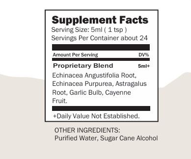 Tahua, Kosher IMMUNO, Immune Support Liquid Tincture - 4 fl. oz. (118 mL)
