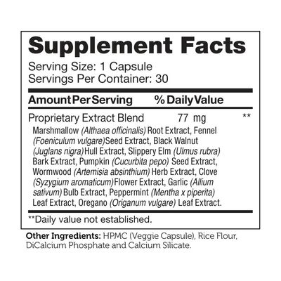 Zahlers, Kosher ParaGuard CAPSULES - 30 Vegetarian Capsules