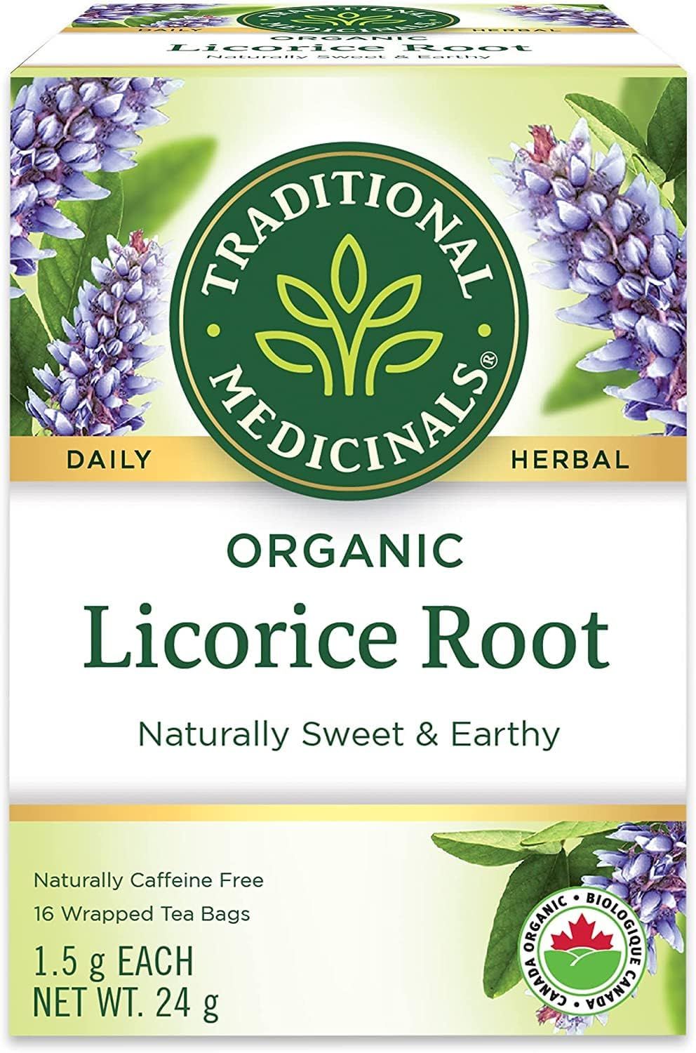 Traditional Medicinals, Organic Licorice Root - 16 Tea Bags