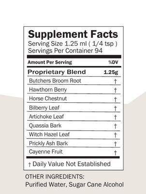 Tahua, Kosher FLUX, Blood Circulation Support, Liquid Tincture - 4 fl. oz. (118 mL)