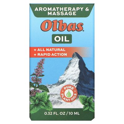 Olbas Aromatherapy &amp; Massage, Olbas Oil - 0.32 oz
