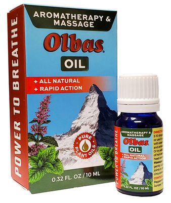 Olbas Aromatherapy &amp; Massage, Olbas Oil - 0.32 oz