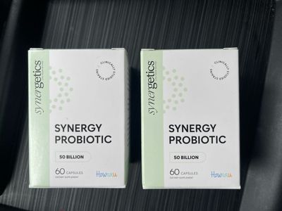 Synergetics, Kosher SYNERGY PROBIOTIC 50 Billion CFU - 60 Vegetarian Capsules