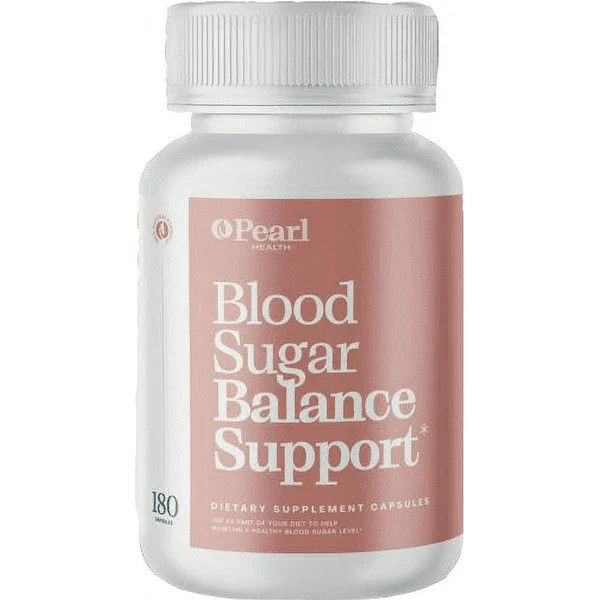 Pearl Health, Kosher BLOOD SUGAR BALANCE SUPPORT - 180 Vegetarian Capsules - Kosher for Passover