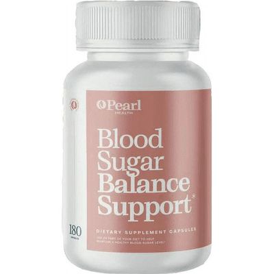 Pearl Health, Kosher BLOOD SUGAR BALANCE SUPPORT - 180 Vegetarian Capsules - Kosher for Passover