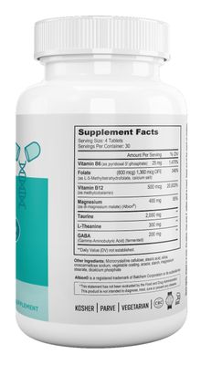 Nutri Supreme, Kosher MAGNESIUM CALM, Formerly Nature's Calm - 120 Tablets #120