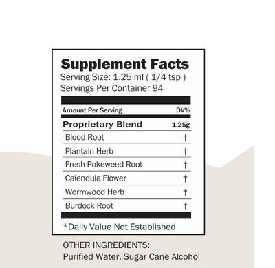 Tahua, Kosher LYMPHO-A, Liquid Tincture  - 4 fl. oz. (118 mL)
