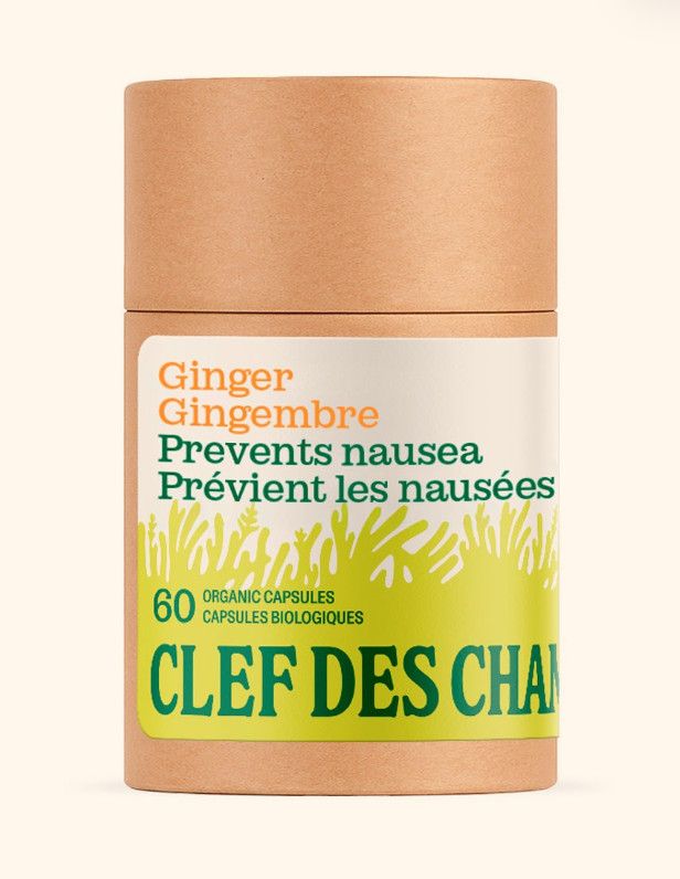Clef Des Champs, GINGER - 60 Vegetarian Capsules