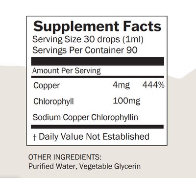Tahua, Kosher SUPER GREEN Chlorophyll Concentrate - 3 fl. oz (90 mL)