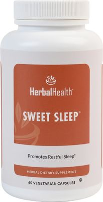 Herbal Health, Kosher SWEET SLEEP, Promotes Restful Sleep - 60 Vegetarian Capsules