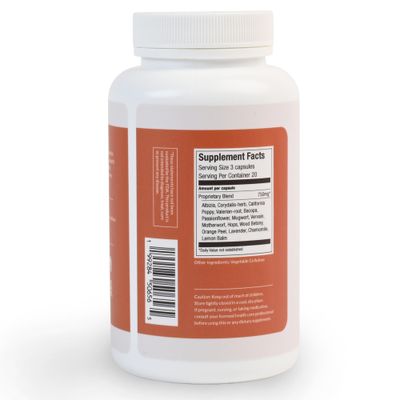 Herbal Health, Kosher SWEET SLEEP, Promotes Restful Sleep - 60 Vegetarian Capsules
