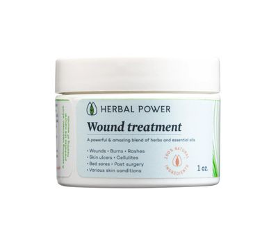 HPA Herbal Power Alternative, Amazing WOUND TREATMENT Healing Cream - 1 oz.