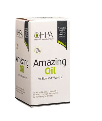 HPA Herbal Power Alternative, Amazing WOUND HEALING Oil, For Skin &amp; Wounds