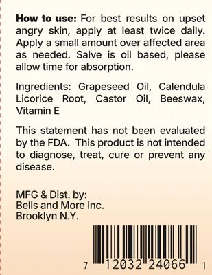HPA Herbal Power Alternative, SMOOTH SALVE, For Super Sensitive, Upset &amp; Angry Skin, Unscented, Cream - 4 oz. (113 g)