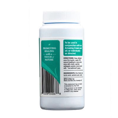 HPA Herbal Power Alternative, Amazing WOUND ANTISEPTIC Powder - 3 oz.
