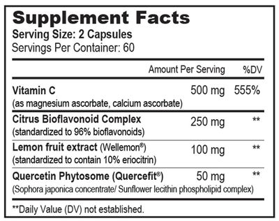 Nutri Supreme, Kosher BUFFERED C PLUS BIOFLAVONOIDS, For Superior Tolerance + Absorption &amp; Synergistic Support - 120 Vegetarian Capsules #90