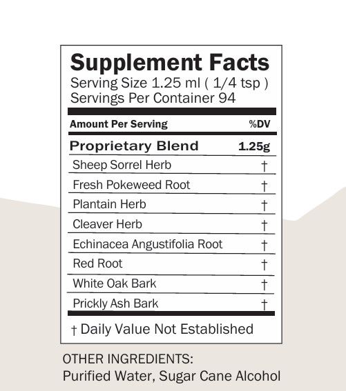 Tahua, Kosher LYMPHO-B, Liquid Tincture - 4 fl. oz (118 mL)