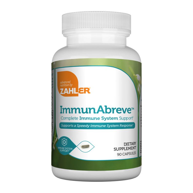 Zahlers, Kosher ImmunAbreve, Complete Immune System Support, Size: 90 Vegetarian Capsules