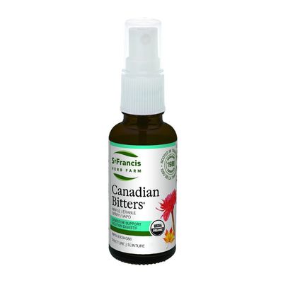 St. Francis Herb Farm, CANADIAN BITTERS, Digestive Support, Liquid Tincture - 100 mL