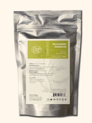 Clef Des Champs, Femina RED RASPBERRY Organic Loose Tea, Astringent Reproductive Tonic, Tube 