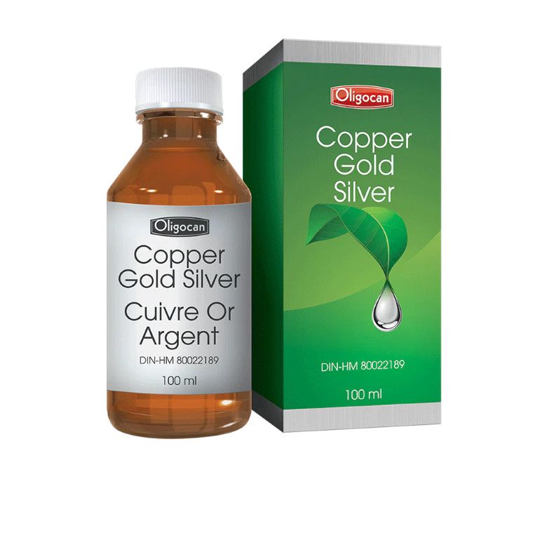 Oligocan, Copper Gold Silver - 100 mL
