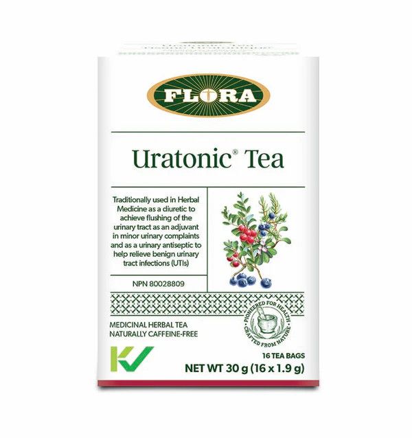 Flora, Kosher Uratonic Tea, Herbal Tea Blend - 16 Fresh Sealed Tea Bags
