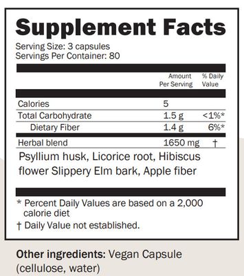 Tahua, Kosher MOTION, Fiber Blend to Support Colon Health - 240 Vegetarian Capsules  -  Kosher for Passover