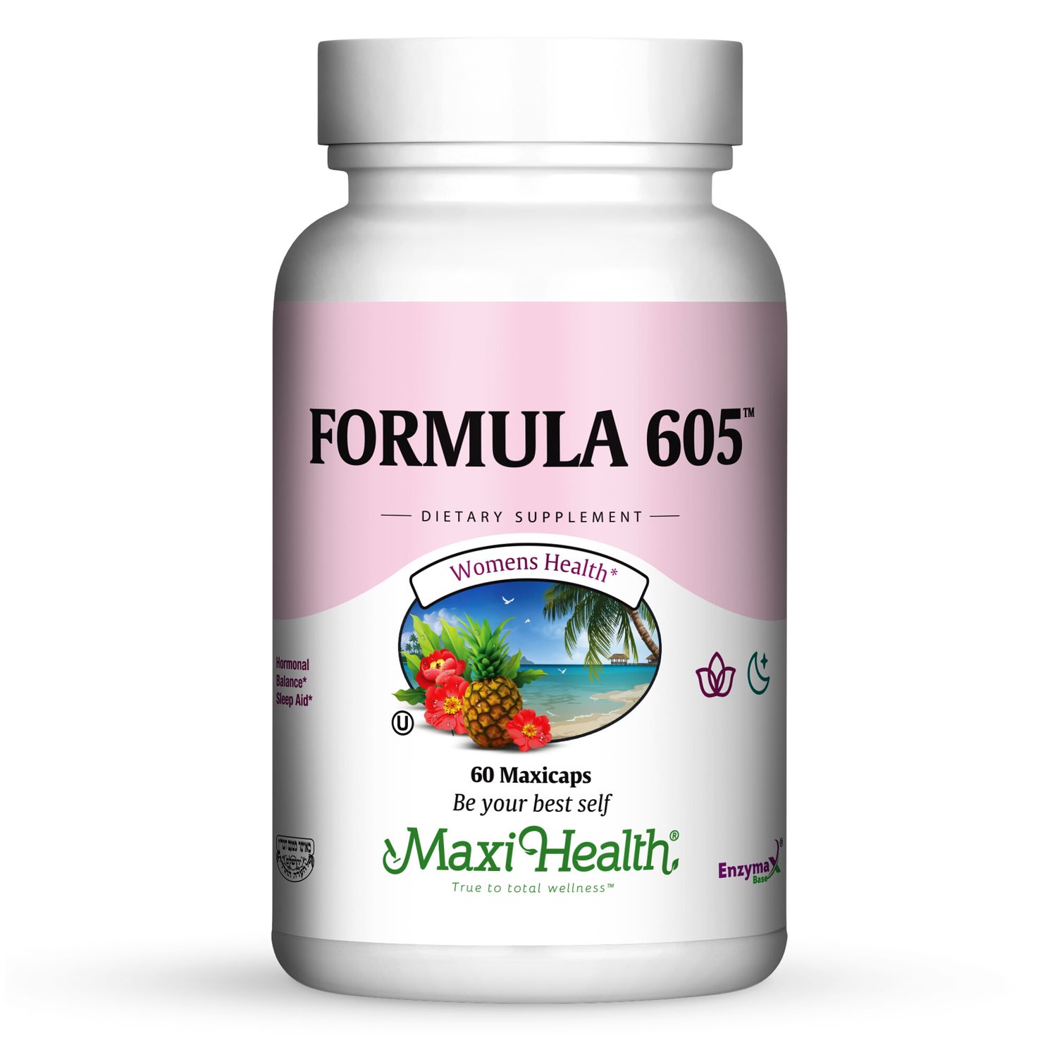 Maxi Health, Kosher FORMULA 605, Womens Health, Size: 60 Vegetarian Capsules
