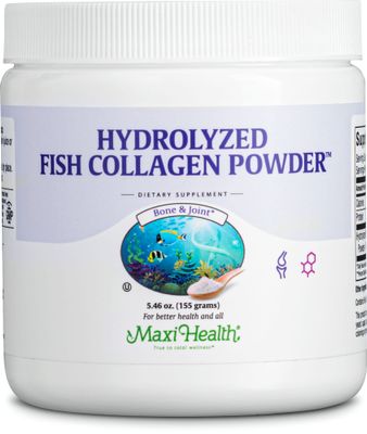 Maxi Health, Kosher HYDROLYZED FISH COLLAGEN POWDER, Bone &amp; Joint