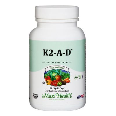 Maxi Health, Kosher K2-A-D (Vitamin K2 with Vitamin A &amp; Vitamin D3)