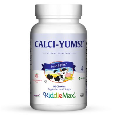 Maxi Health, Kosher KiddieMax, CALCI-YUMS! (Calcium + Magnesium &amp; Vitamin D3), Strawberry Flavor
