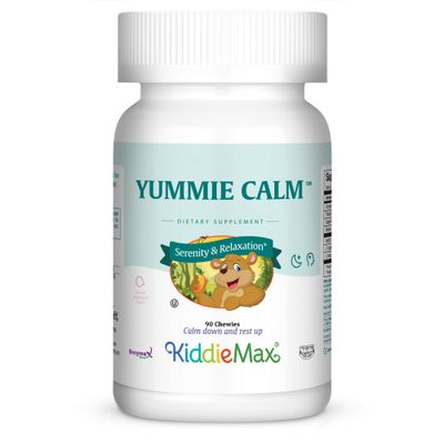 Maxi Health, Kosher KiddieMax, YUMMIE CALM, Bubble Gum Flavor