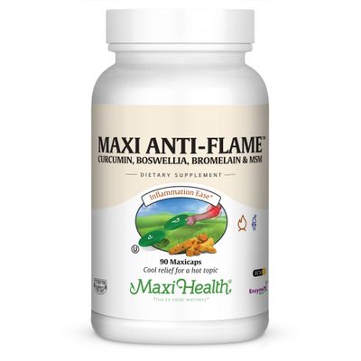 Maxi Health, Kosher MAXI ANTI-FLAME, Inflammation Ease