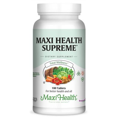Maxi Health, Kosher MAXI HEALTH SUPREME, Multi Vitamin &amp; Minerals