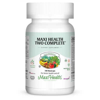 Maxi Health, Kosher MAXI HEALTH TWO COMPLETE, Multi Vitamin &amp; Mineral