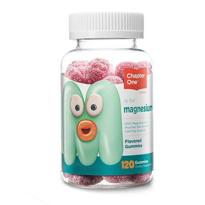 Chapter one by Zahlers, Kosher Magnesium Gummies 100mg, Raspberry Flavor