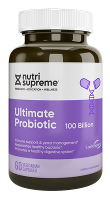 Nutri Supreme, Kosher ULTIMATE PROBIOTIC 100 Billion, Immune Support &amp; Yeast Management