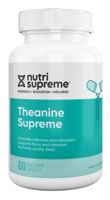 Nutri Supreme, Kosher THEANINE SUPREME, Promotes Calmness &amp; Relaxation