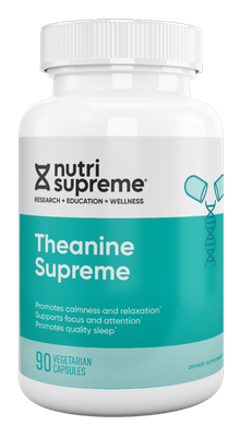Nutri Supreme, Kosher THEANINE SUPREME, Promotes Calmness &amp; Relaxation