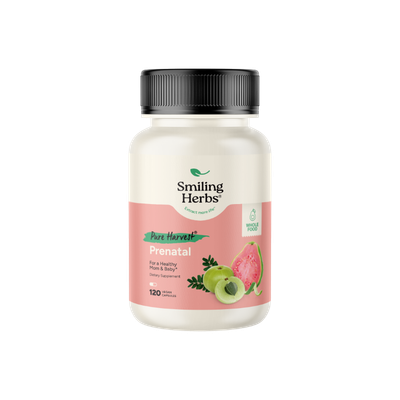 Smiling Herbs, Pure Harvest, Kosher PRENATAL Vitamin, For A Healthy Mom &amp; Baby