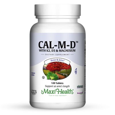 Maxi Health, Kosher CAL-M-D w/vitamin K2, Vitamin D3 &amp; Magnesium, Advanced Calcium Formula