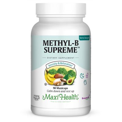 Maxi Health, Kosher METHYL-B SUPREME (B Complex)