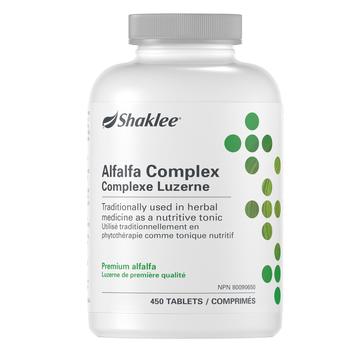 Shaklee, Kosher ALFALFA COMPLEX, Nutritive Tonic - 450 Tablets