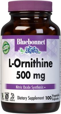 Bluebonnet, Kosher L-ORNITHINE 500mg, Nitric Oxide Synthesis