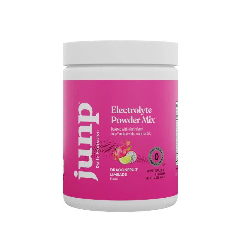 JUNP Electrolytes Powder, Kosher DRAGONFRUIT LIMEADE Flavor, Hydration Keto Electrolyte Drink Mix - 14.9 OZ (423 g) Powder