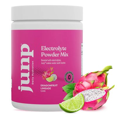 JUNP Electrolytes Powder, Kosher DRAGONFRUIT LIMEADE Flavor, Hydration Keto Electrolyte Drink Mix - 14.9 OZ (423 g) Powder